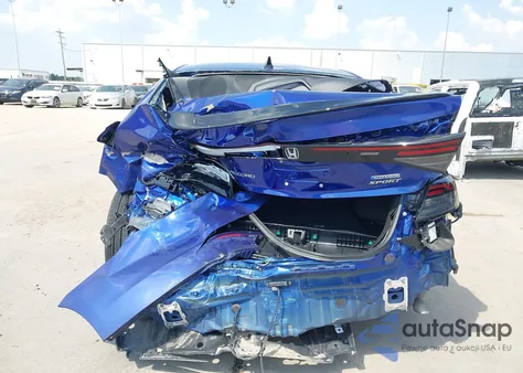 2024 Honda Accord Hybrid Sport из США, поврежденный, VIN 1HGCY2F57RA047457